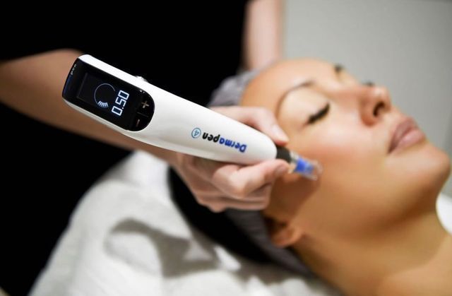 Advanced skin treatment and serum application at Gifted MO